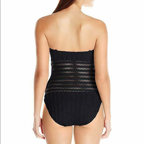 NWT Kenneth Cole Crochet Swimsuit - Picture 3 of 10